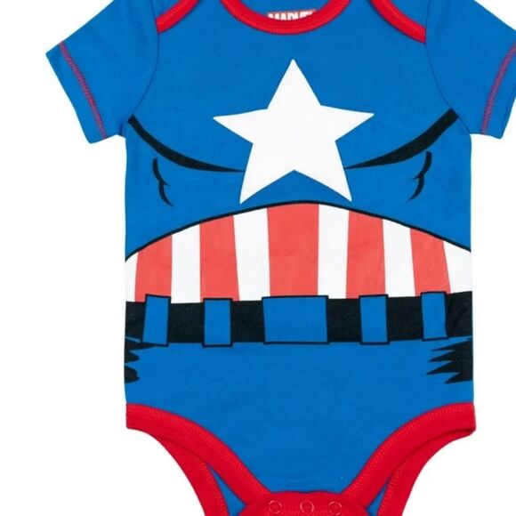 Marvel Superhero Baby onsie Set 3/6 months - Picture 4 of 4